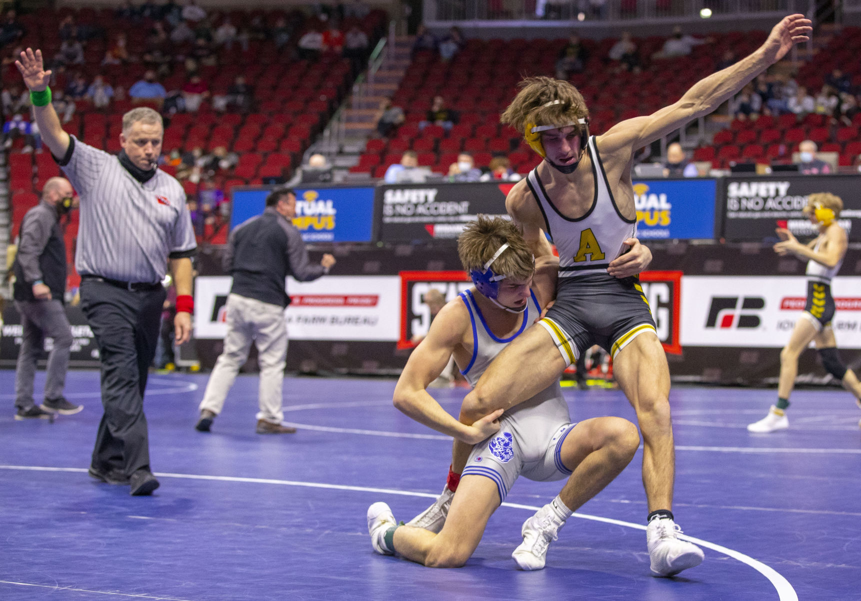State Wrestling Friday Semi 2A 8
